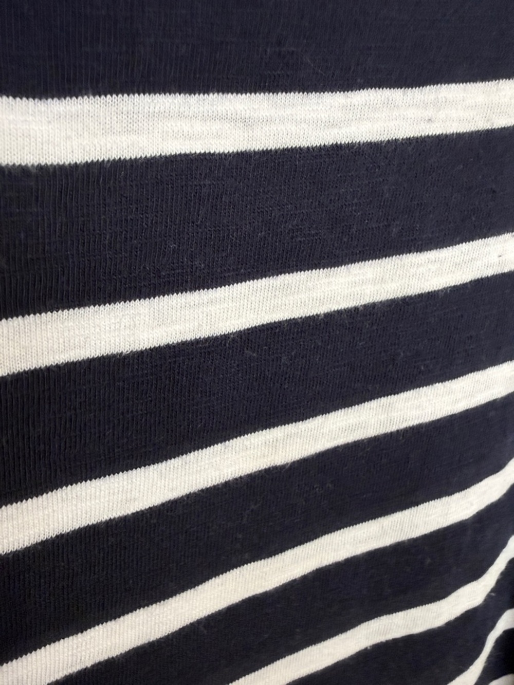 Hatley Navy & White Striped Midi Dress with V-Notch - Picture 6 of 9